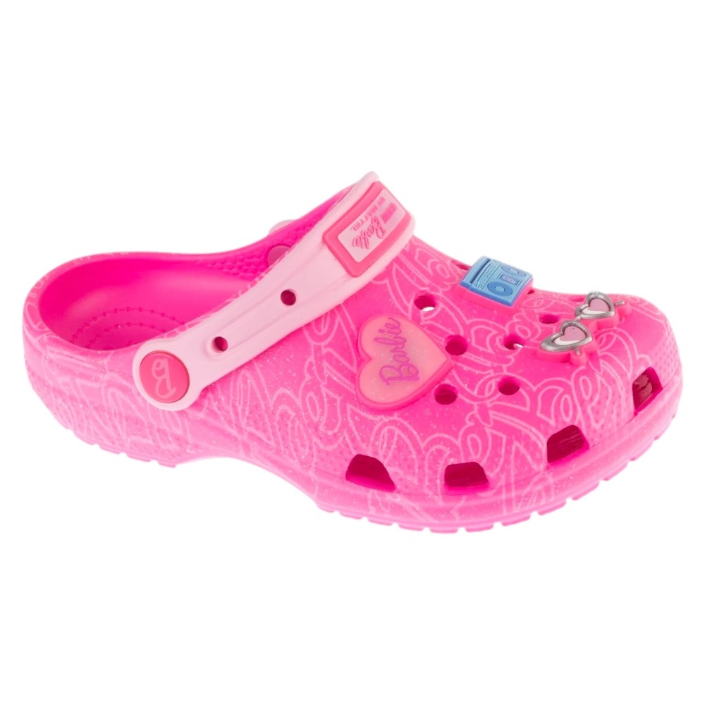 Crocs Classic Mattel Pink Barbie Clog K 211406-90H, Crocs