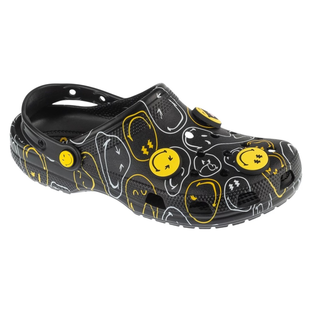 Crocs Classic Smiley Clog 211693-90H, Crocs