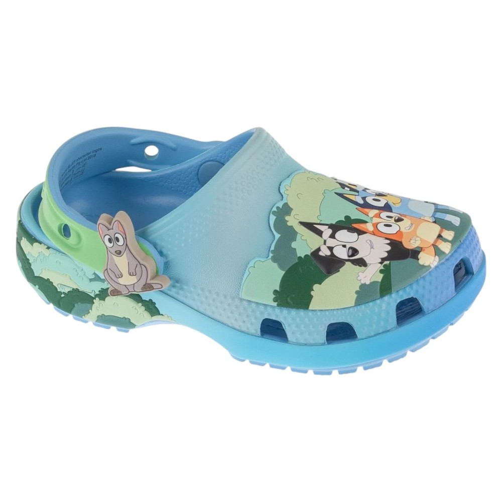 Crocs Classic Bluey Multi Clog T 212369-90H, Crocs Crocs Classic Bluey Multi Clog T 212369-90H, Crocs