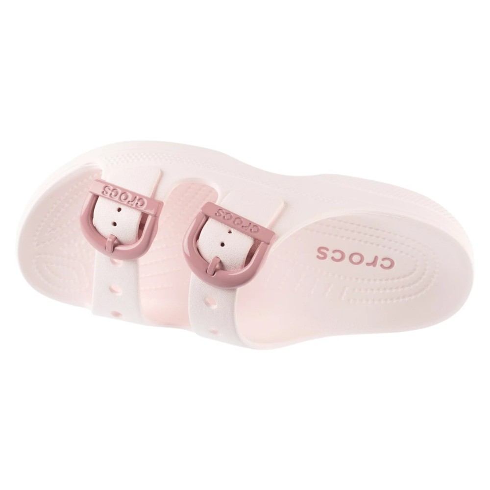 Crocs Saturday Enamel Buckle Sandal W 212867-7DF, Crocs