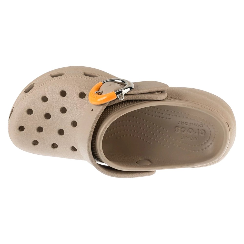 Crocs Classic Platform Dipped Buckle Clog 213230-2NM, Crocs Crocs Classic Platform Dipped Buckle Clog 213230-2NM, Crocs