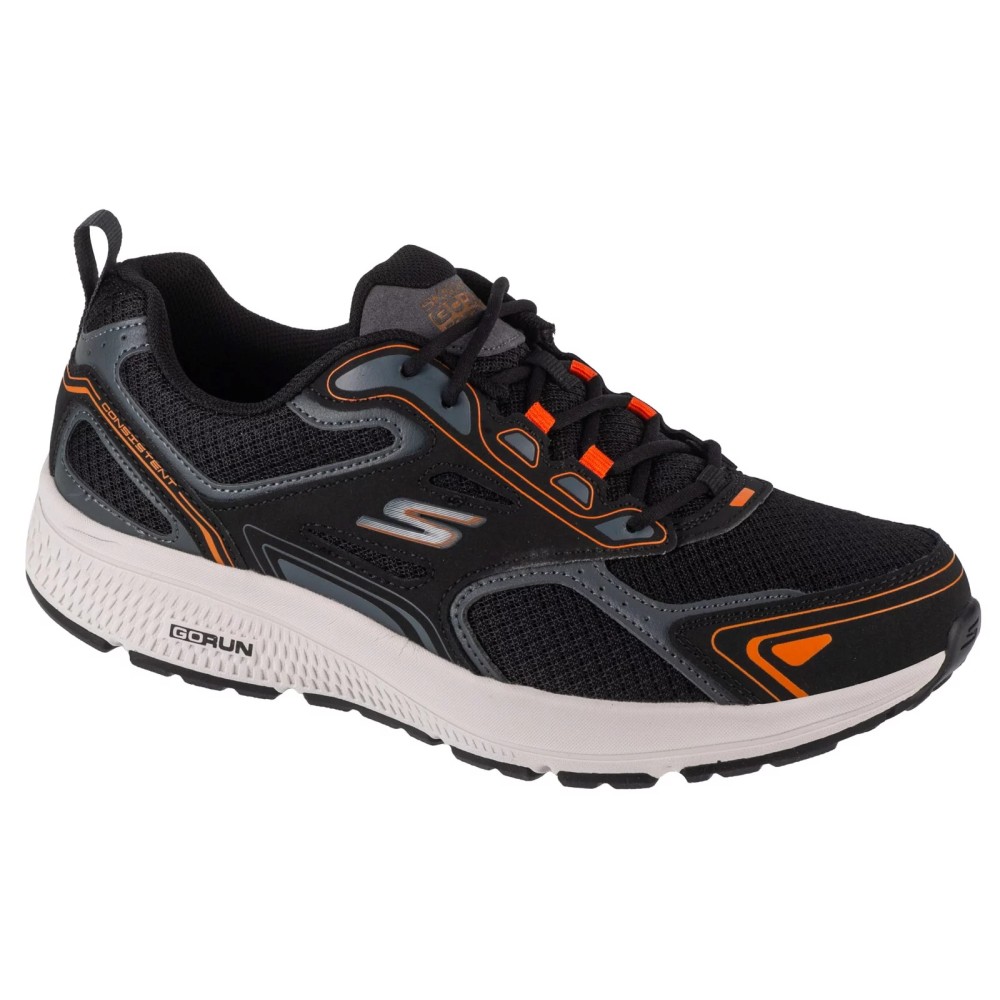 Skechers Go Run Consistent 220034-BKOR, Skechers Skechers Go Run Consistent 220034-BKOR, Skechers