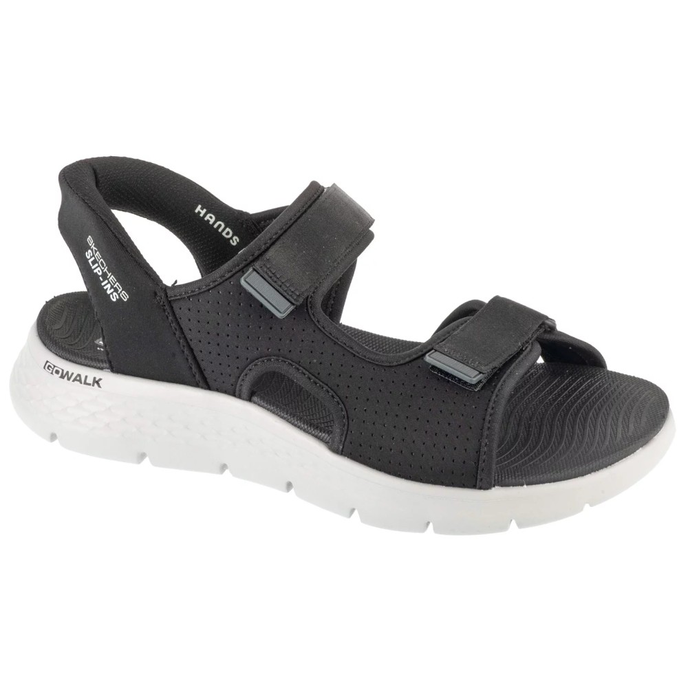 Skechers Slip-Ins: Go Walk Flex Sandal - Easy Entry 229210-BKGY, Skechers Skechers Slip-Ins: Go Walk Flex Sandal - Easy Entry 229210-BKGY, Skechers