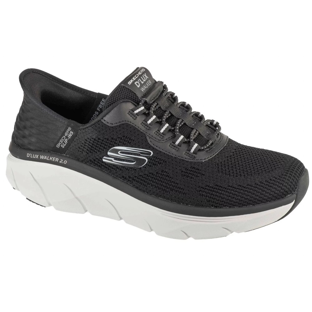 Skechers Slip-ins: D'Lux Walker 2.0 - Rezinate 232446-BKGY, Skechers Skechers Slip-ins: D'Lux Walker 2.0 - Rezinate 232446-BKGY, Skechers