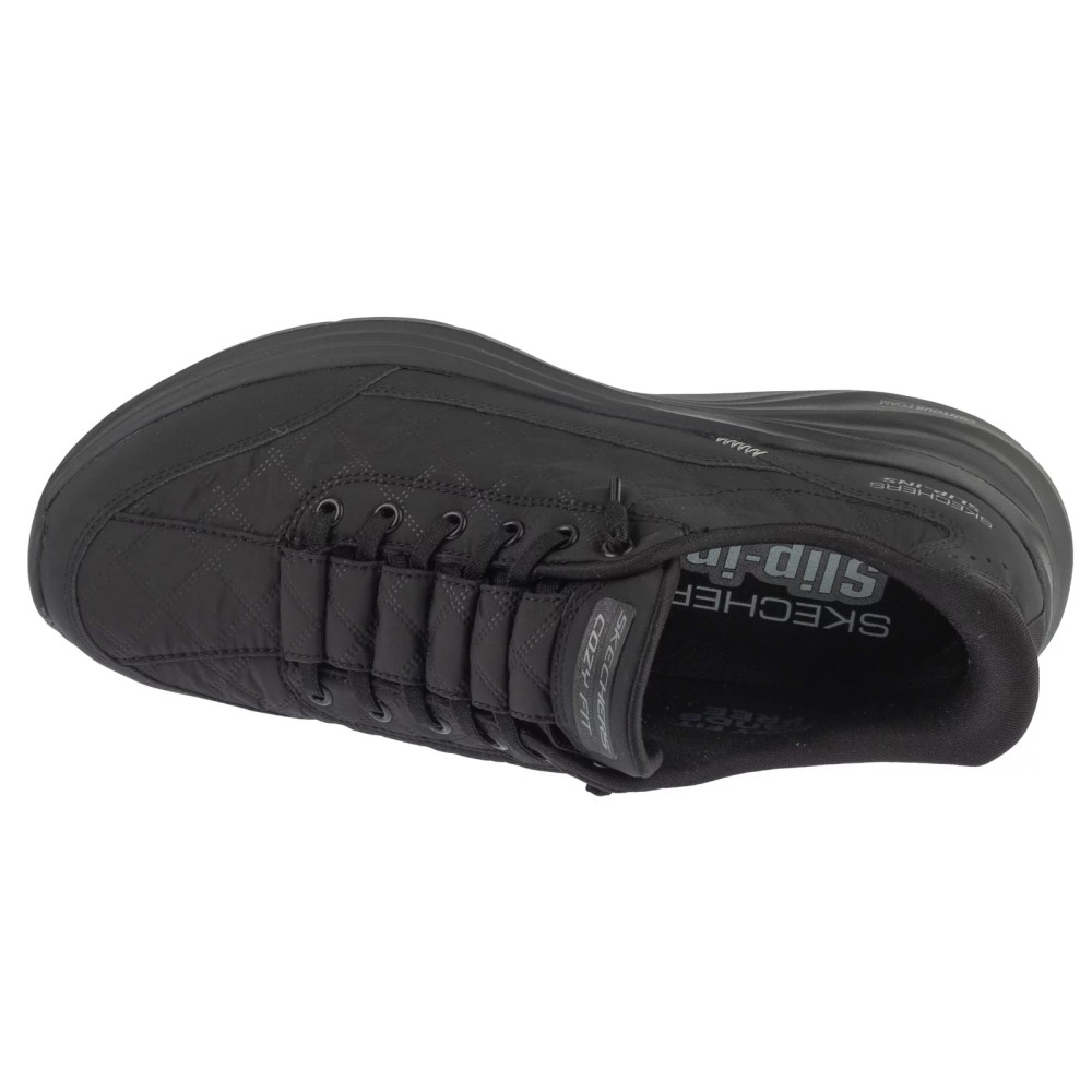 Skechers Slip-Ins: Contour Foam - Cozy 232619-BBK, Skechers