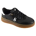 Skechers Duraleather Lace Up Snoop Cupsole Sneaker 251200-BKW, Skechers Skechers Duraleather Lace Up Snoop Cupsole Sneaker 251200-BKW, Skechers