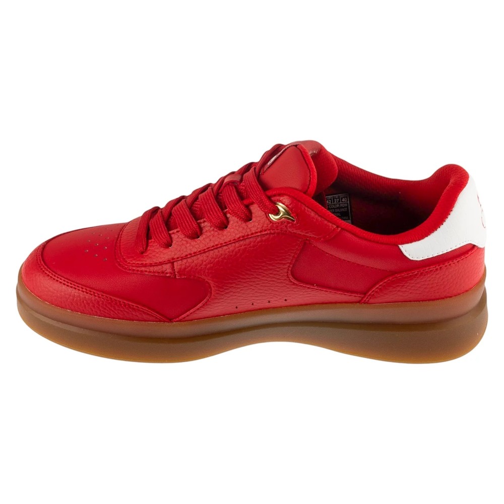Skechers Duraleather Lace Up Snoop Cupsole Sneaker 251200-RDW, Skechers Skechers Duraleather Lace Up Snoop Cupsole Sneaker 251200-RDW, Skechers