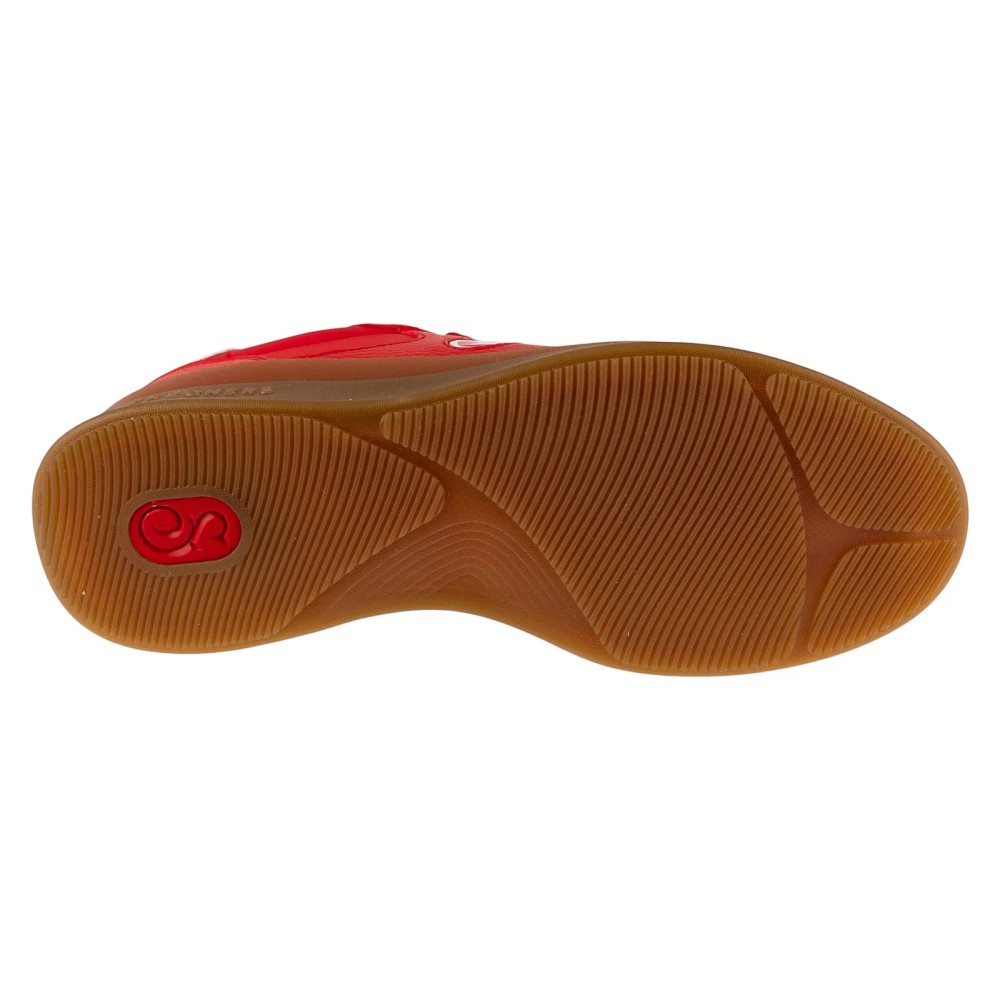 Skechers Duraleather Lace Up Snoop Cupsole Sneaker 251200-RDW, Skechers Skechers Duraleather Lace Up Snoop Cupsole Sneaker 251200-RDW, Skechers
