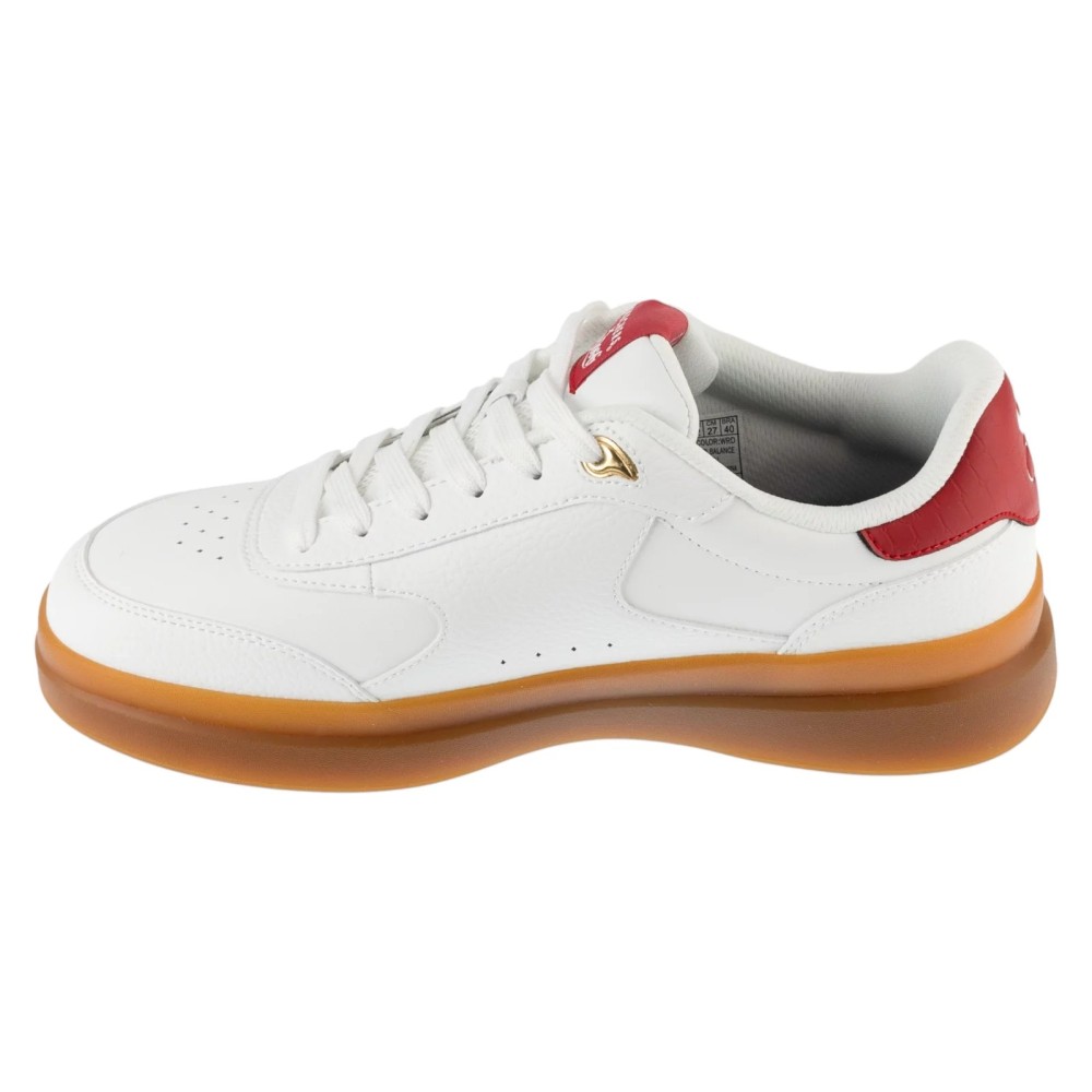 Skechers Duraleather Lace Up Snoop Cupsole Sneaker 251200-WRD, Skechers Skechers Duraleather Lace Up Snoop Cupsole Sneaker 251200-WRD, Skechers