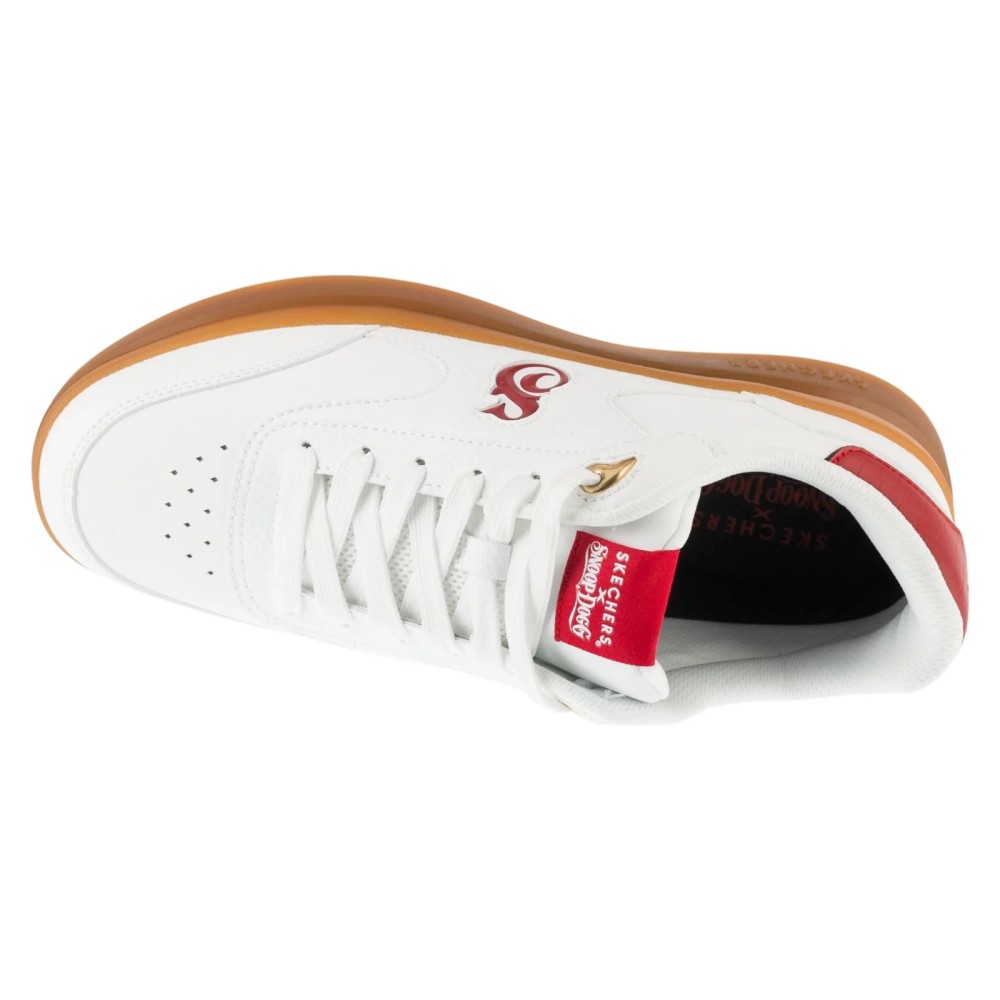Skechers Duraleather Lace Up Snoop Cupsole Sneaker 251200-WRD, Skechers Skechers Duraleather Lace Up Snoop Cupsole Sneaker 251200-WRD, Skechers