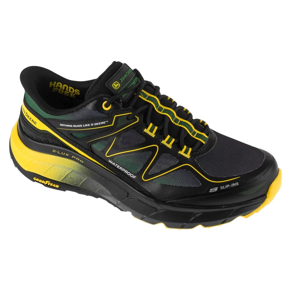Skechers Slip-ins John Deere Waterproof Relaxed Fit D'Lux Pro 256202-BKGR, Skechers Skechers Slip-ins John Deere Waterproof Relaxed Fit D'Lux Pro 256202-BKGR, Skechers