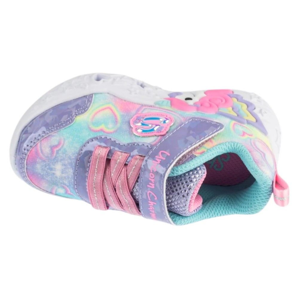 Skechers Unicorn Charmer - Lil Heart Sparkles 303064N-LVMT, Skechers