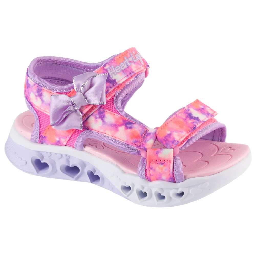 Skechers S-Lights: Flutter Hearts Sandal - Blurry Love 303110L-PKLV, Skechers Skechers S-Lights: Flutter Hearts Sandal - Blurry Love 303110L-PKLV, Skechers