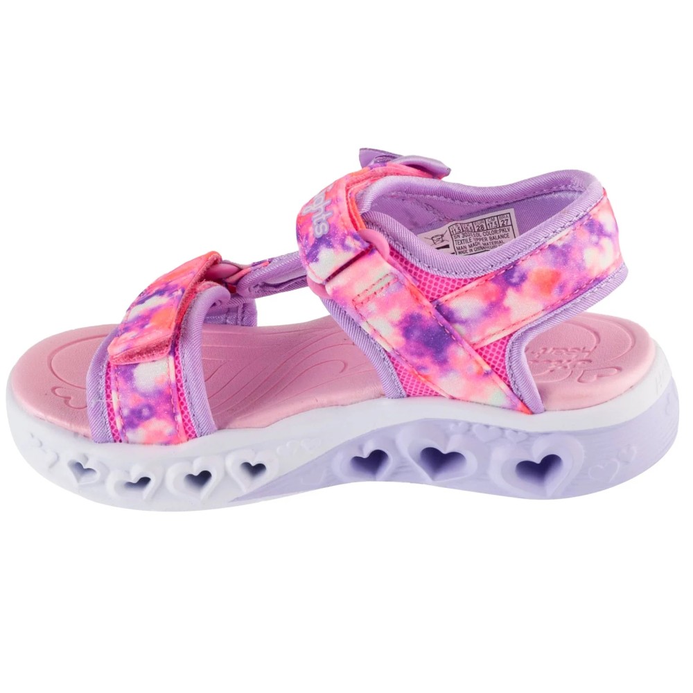 Skechers S-Lights: Flutter Hearts Sandal - Blurry Love 303110L-PKLV, Skechers Skechers S-Lights: Flutter Hearts Sandal - Blurry Love 303110L-PKLV, Skechers