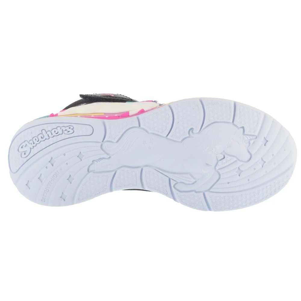 Skechers S-Lights: Unicorn Chaser - Jumping Magic 303302L-BKMT, Skechers