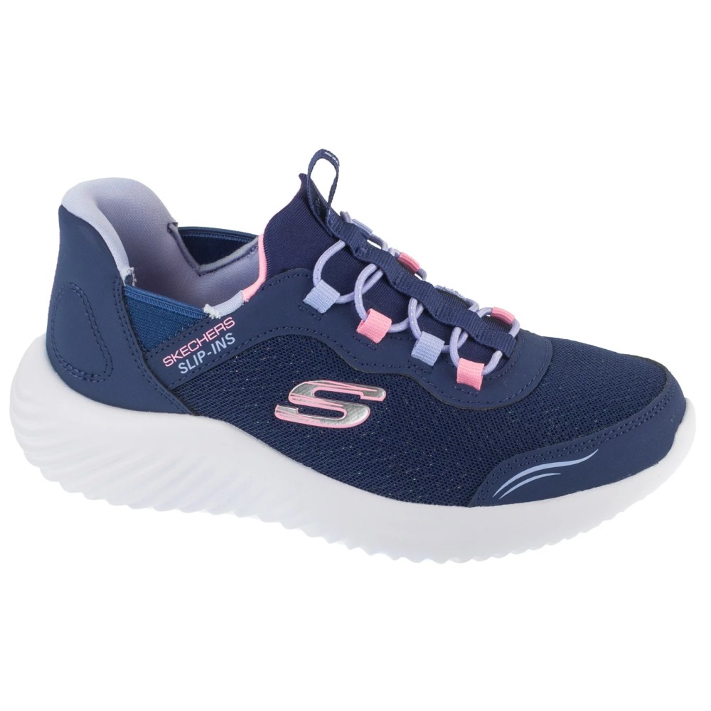 Skechers Slip-Ins: Bounder - Simple Cut 303585L-NVY, Skechers