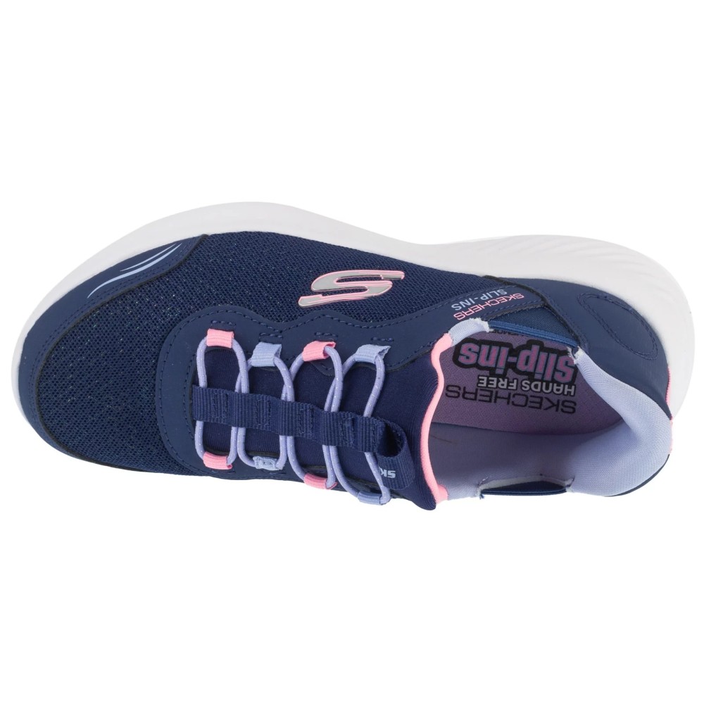 Skechers Slip-Ins: Bounder - Simple Cut 303585L-NVY, Skechers