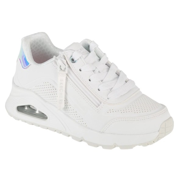 Skechers Uno Gen1 - Zip And Stride   310554L-WHT