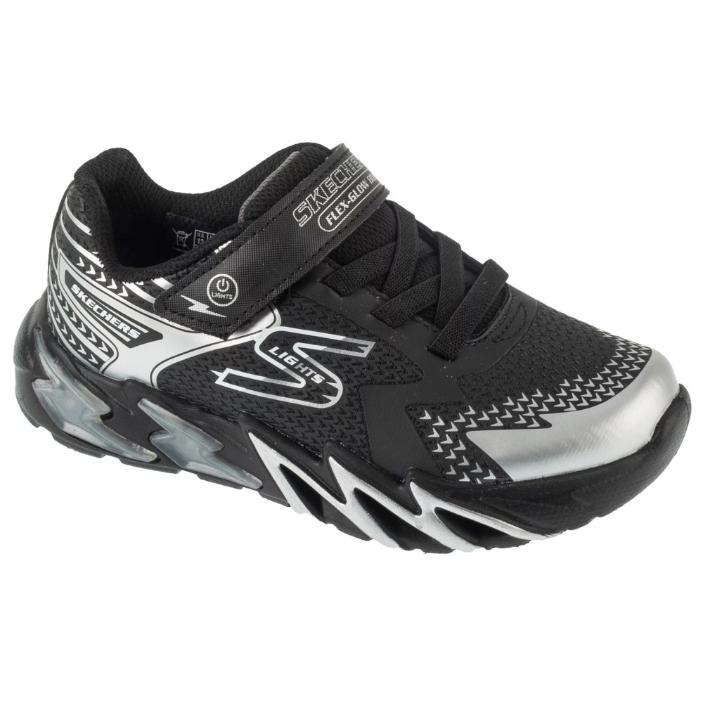 Skechers S-Lights: Flex-Glow Bolt 400138L-BKSL, Skechers Skechers S-Lights: Flex-Glow Bolt 400138L-BKSL, Skechers