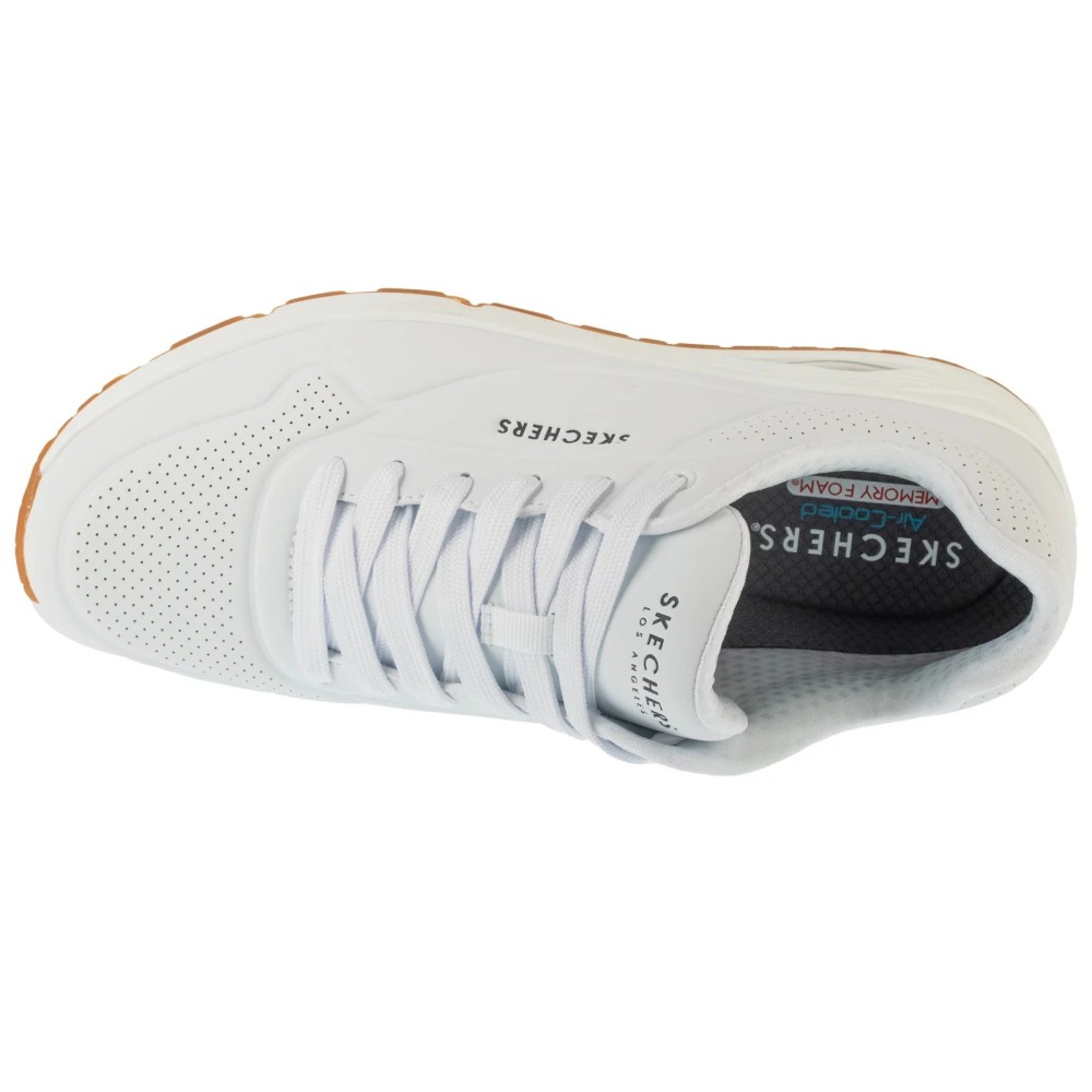 Skechers Uno-Stand On Air 52458-WHT, Skechers Skechers Uno-Stand On Air 52458-WHT, Skechers