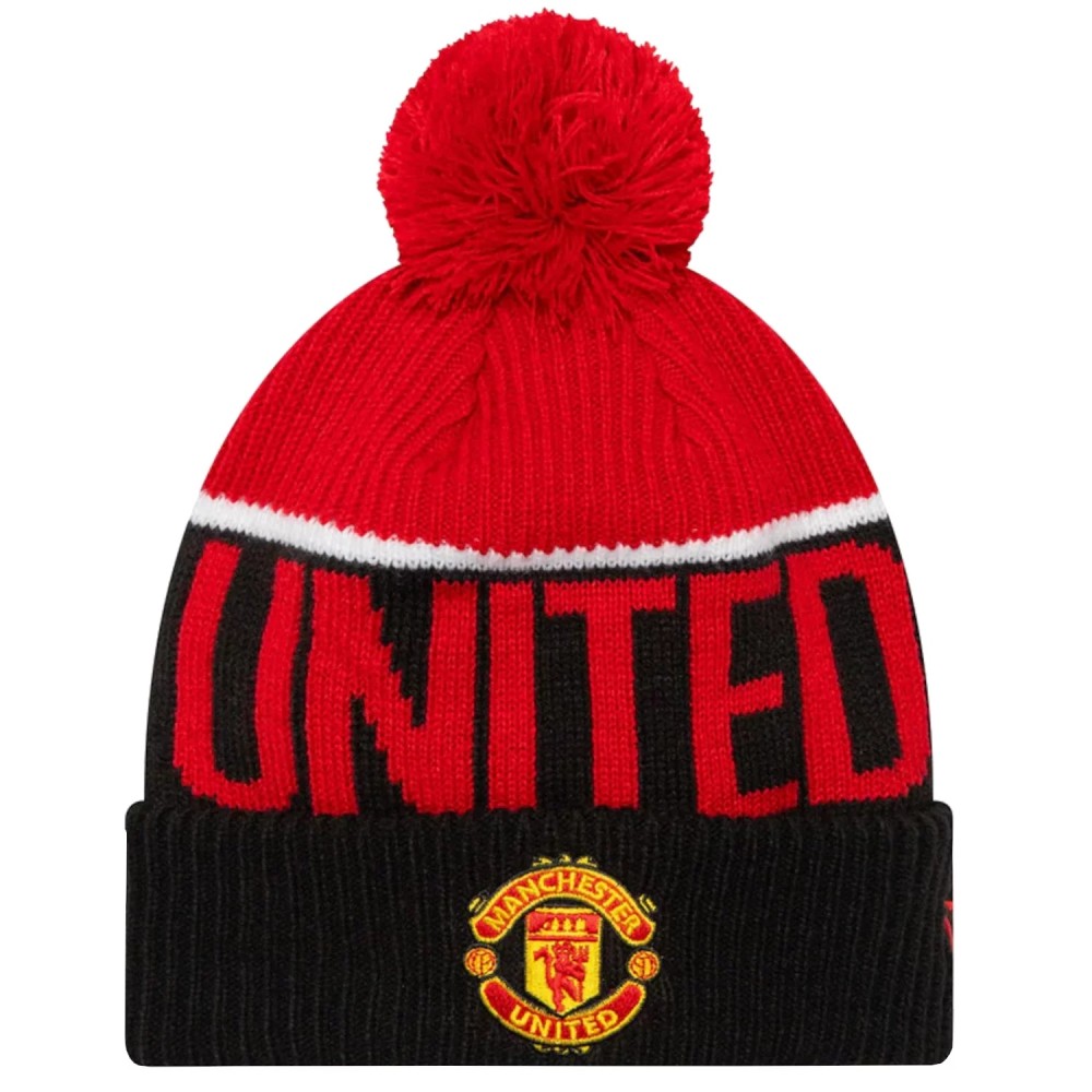 New Era Manchester United Pom Beanie 60564619, New Era