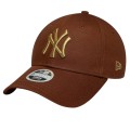 New Era Wmns Metallic Logo 9FORTY New York Yankees Cap 60915780, New Era