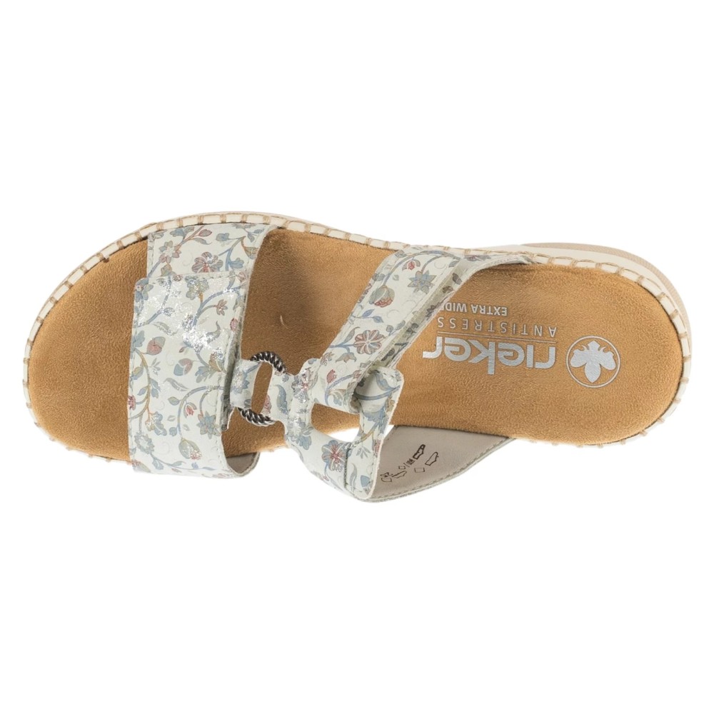 Rieker Slides Shoes 66292-90, Rieker