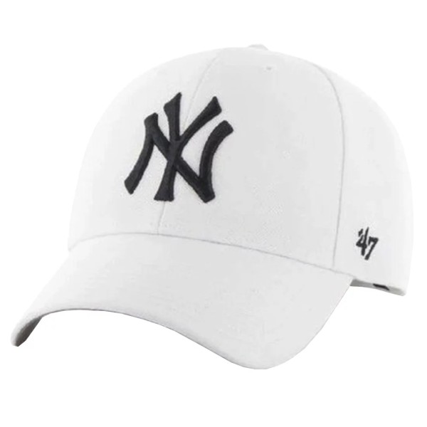 47 Brand New York Yankees MVP Cap B-MVPSP17WBP-WH