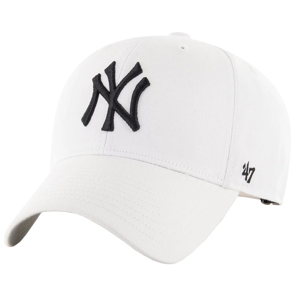 47 Brand MLB New York Yankees Kids Cap B-RAC17CTP-WH, 47 Brand