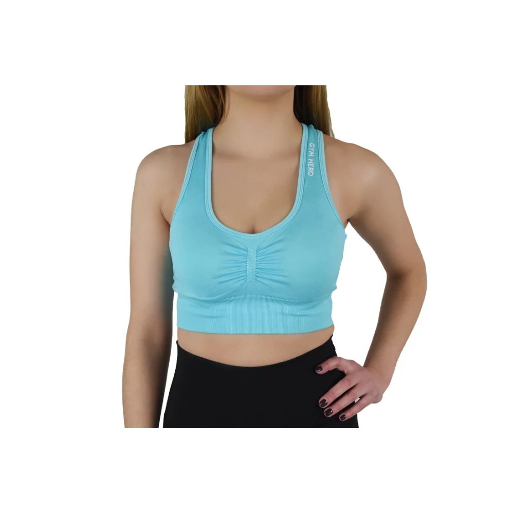 GymHero Miami Cute Bra BASIC-BABYBLUE, GymHero