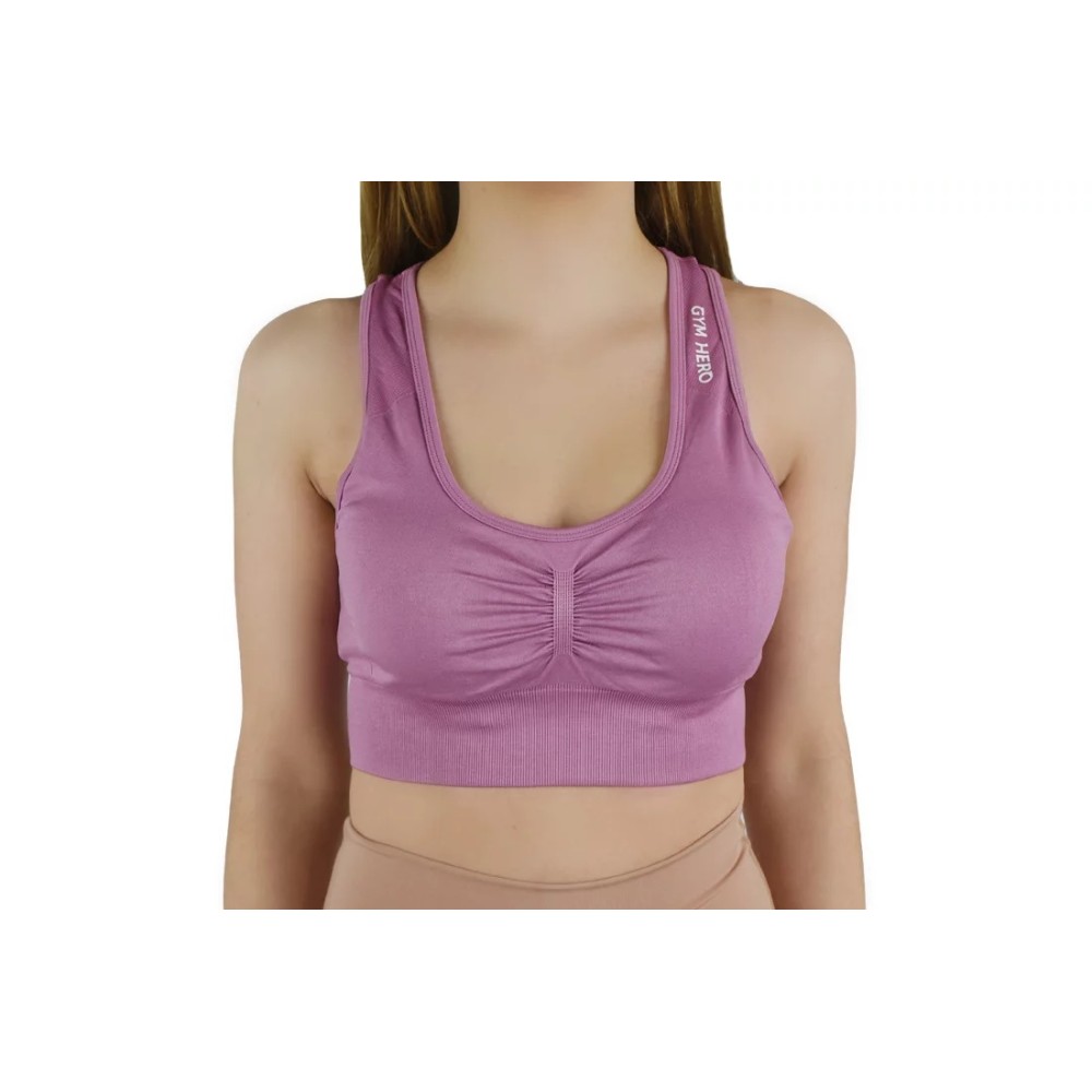 GymHero Miami Cute Bra BASIC-MAUVE, GymHero GymHero Miami Cute Bra BASIC-MAUVE, GymHero