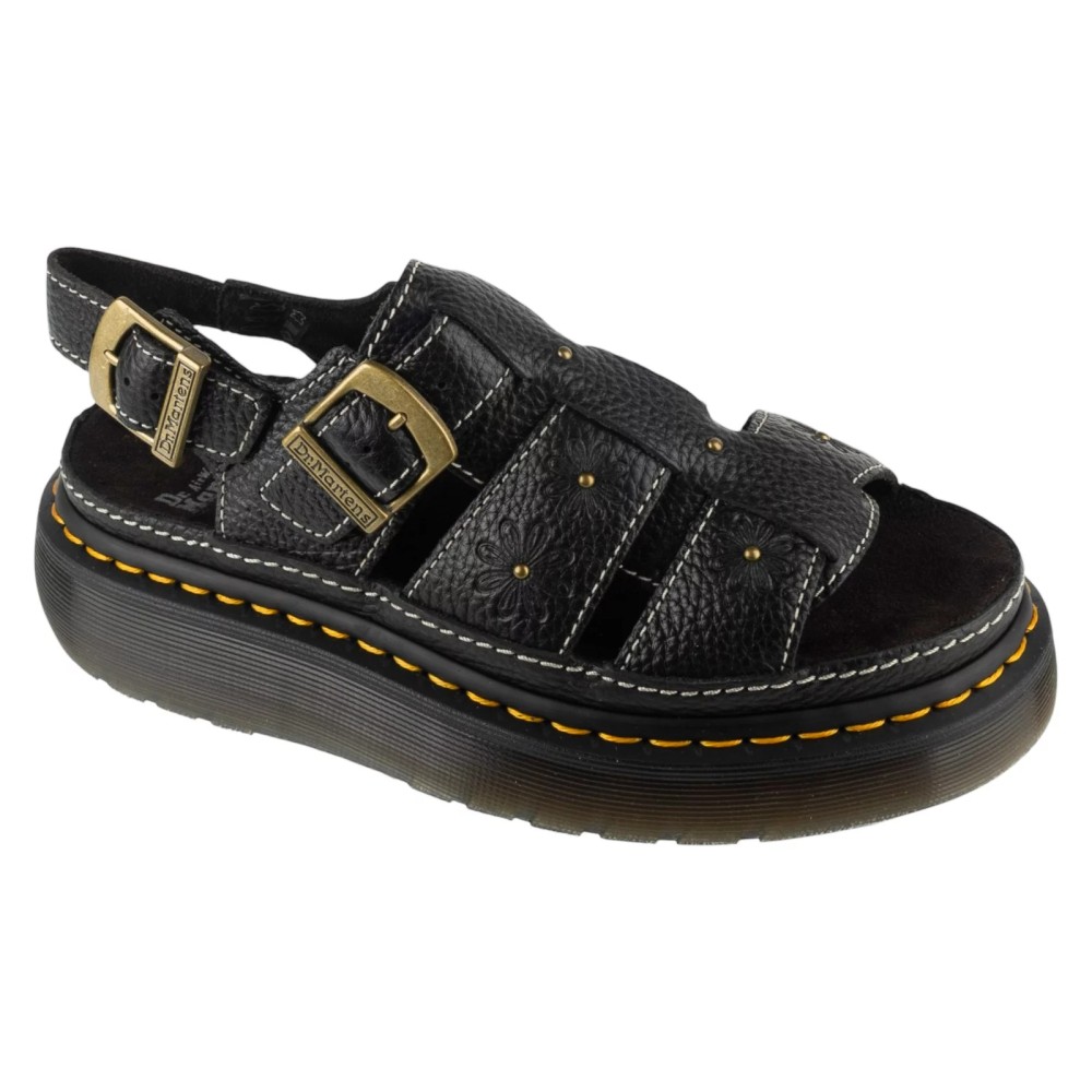 Dr. Martens Wrenlie Open Platform Sandals DM42337001, Dr. Martens