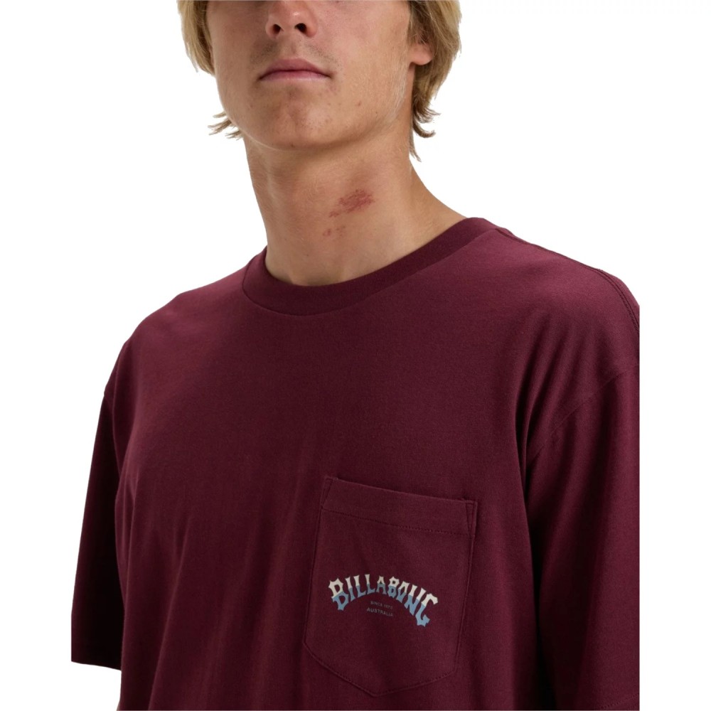 Billabong Stacked Arch Tee EBYZT00175-RSN0, Billabong Billabong Stacked Arch Tee EBYZT00175-RSN0, Billabong