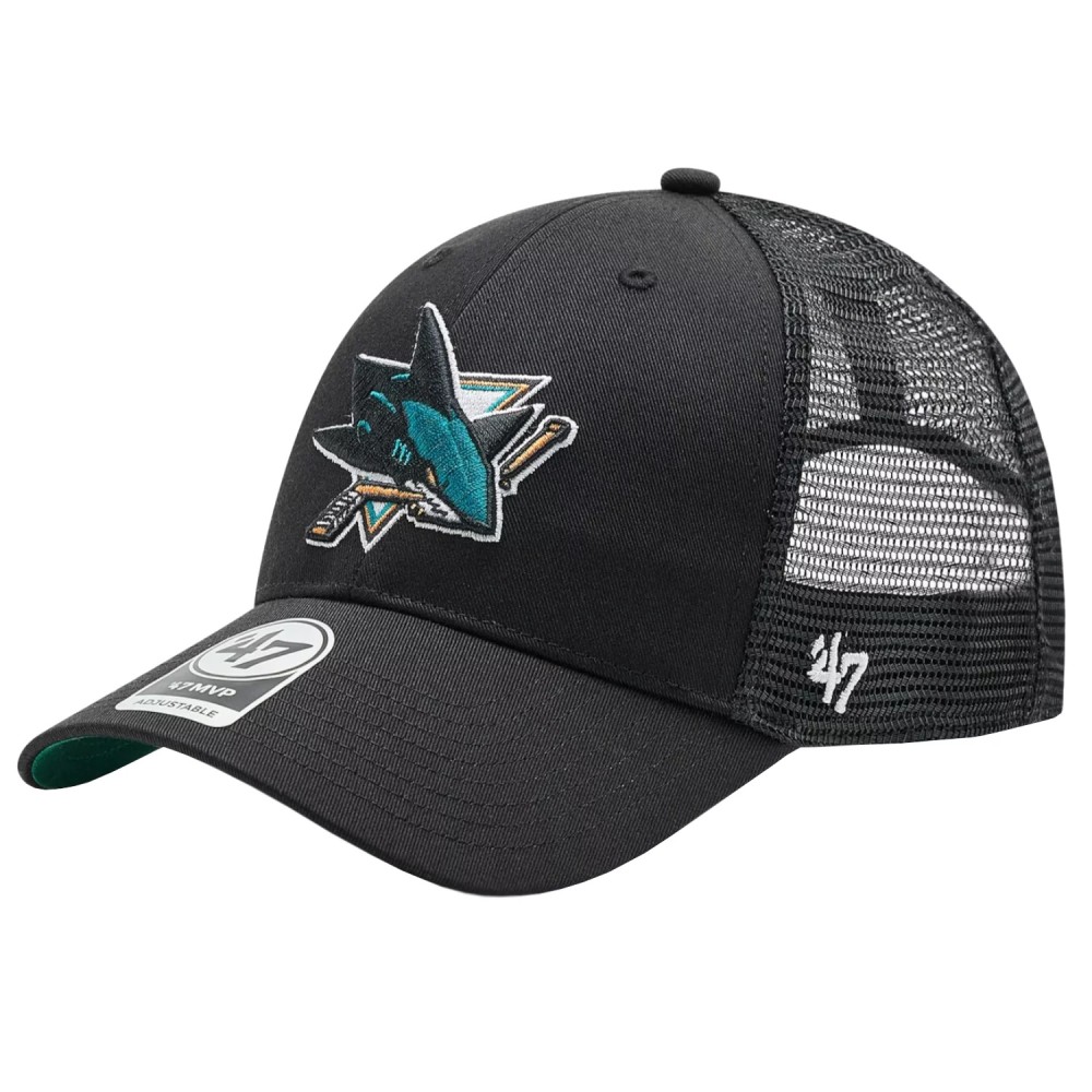 47 Brand NHL San Jose Sharks Branson Cap H-BRANS22CTP-BK, 47 Brand 47 Brand NHL San Jose Sharks Branson Cap H-BRANS22CTP-BK, 47 Brand