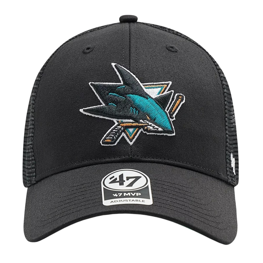 47 Brand NHL San Jose Sharks Branson Cap H-BRANS22CTP-BK, 47 Brand 47 Brand NHL San Jose Sharks Branson Cap H-BRANS22CTP-BK, 47 Brand