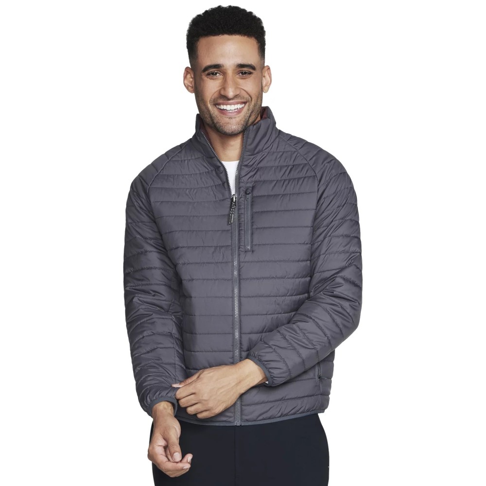Skechers GO Shield Altitude Reversible Jacket JA139-BKCC, Skechers Skechers GO Shield Altitude Reversible Jacket JA139-BKCC, Skechers