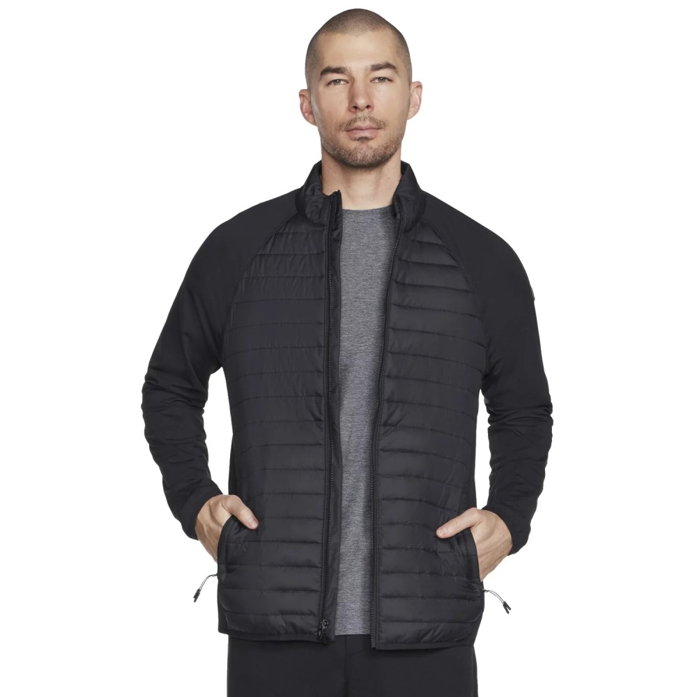 Skechers GO Shield Hybrid Jacket JA23-BLK, Skechers Skechers GO Shield Hybrid Jacket JA23-BLK, Skechers