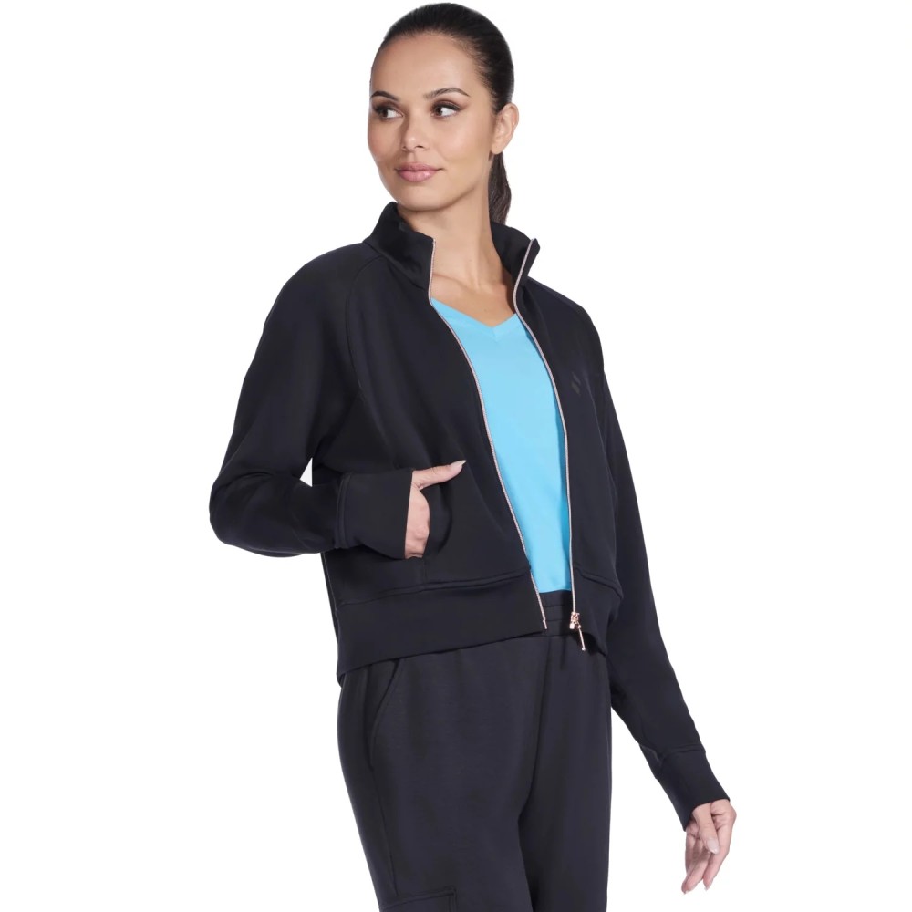 Skechers Skechluxe Elevate Jacket JA278-BLK, Skechers