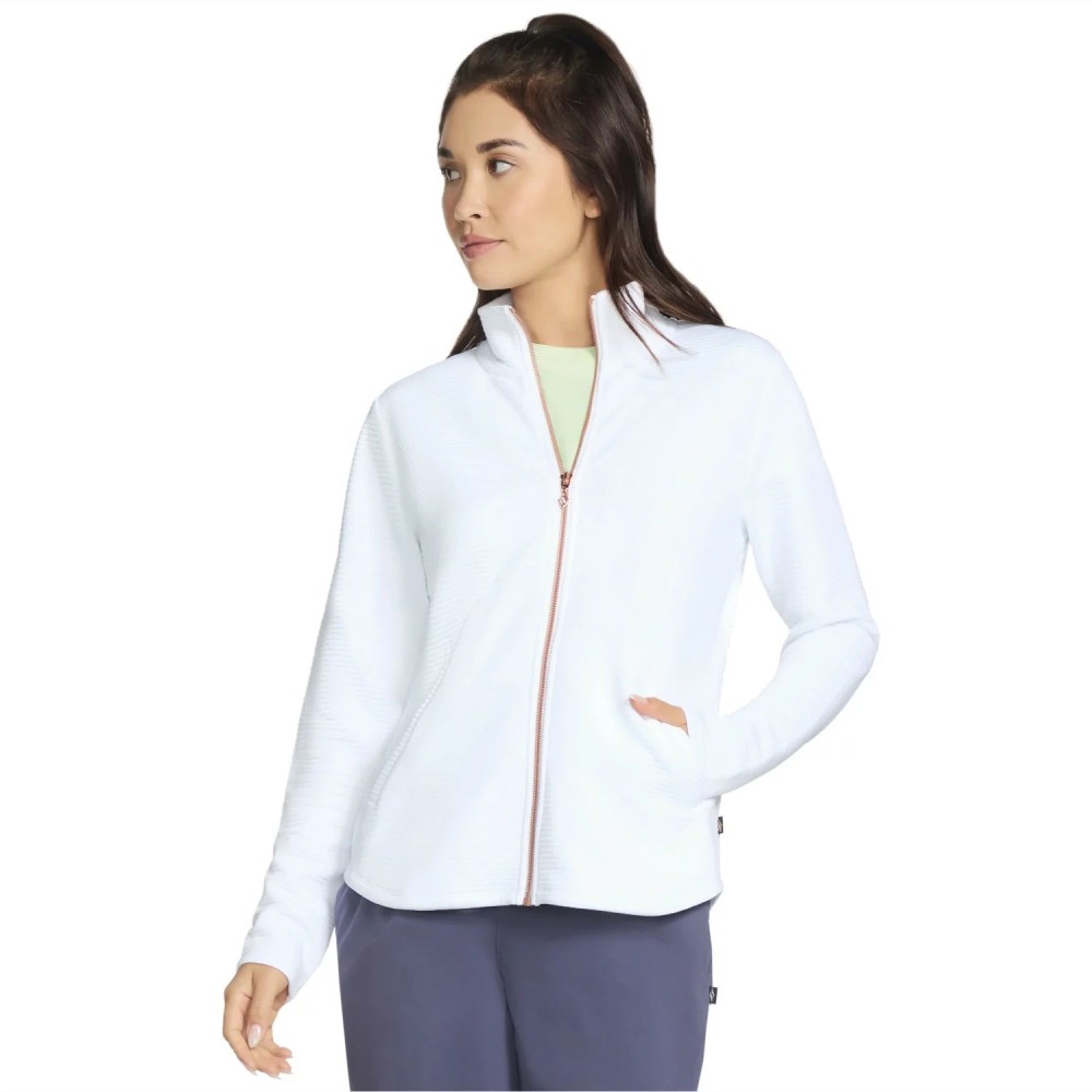 Skechers The Hoodless Hoodie GoWalk Shine Jacket JA78-WHT, Skechers