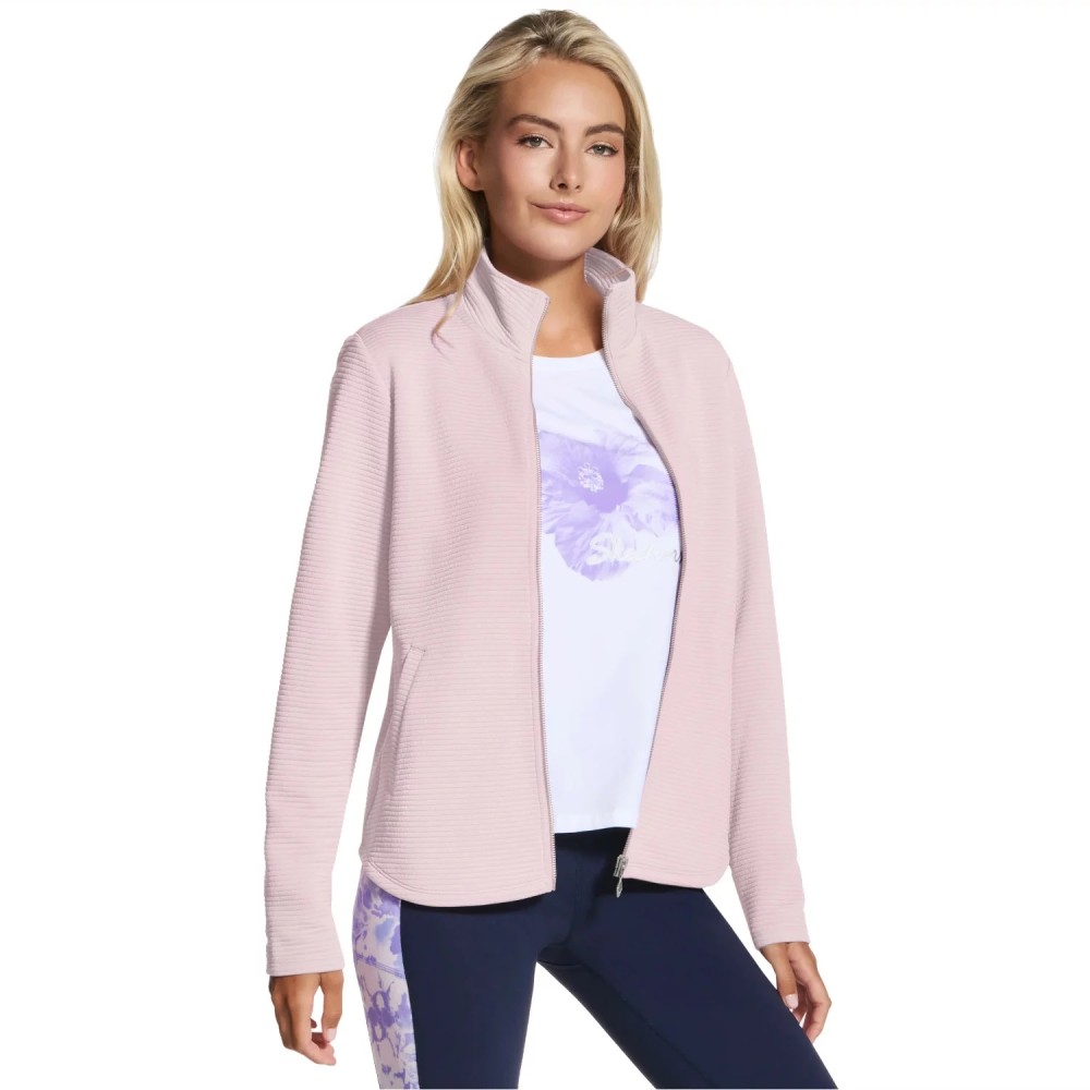 Skechers The Hoodless Hoodie GoWalk Shine Jacket JA78-WSPR, Skechers