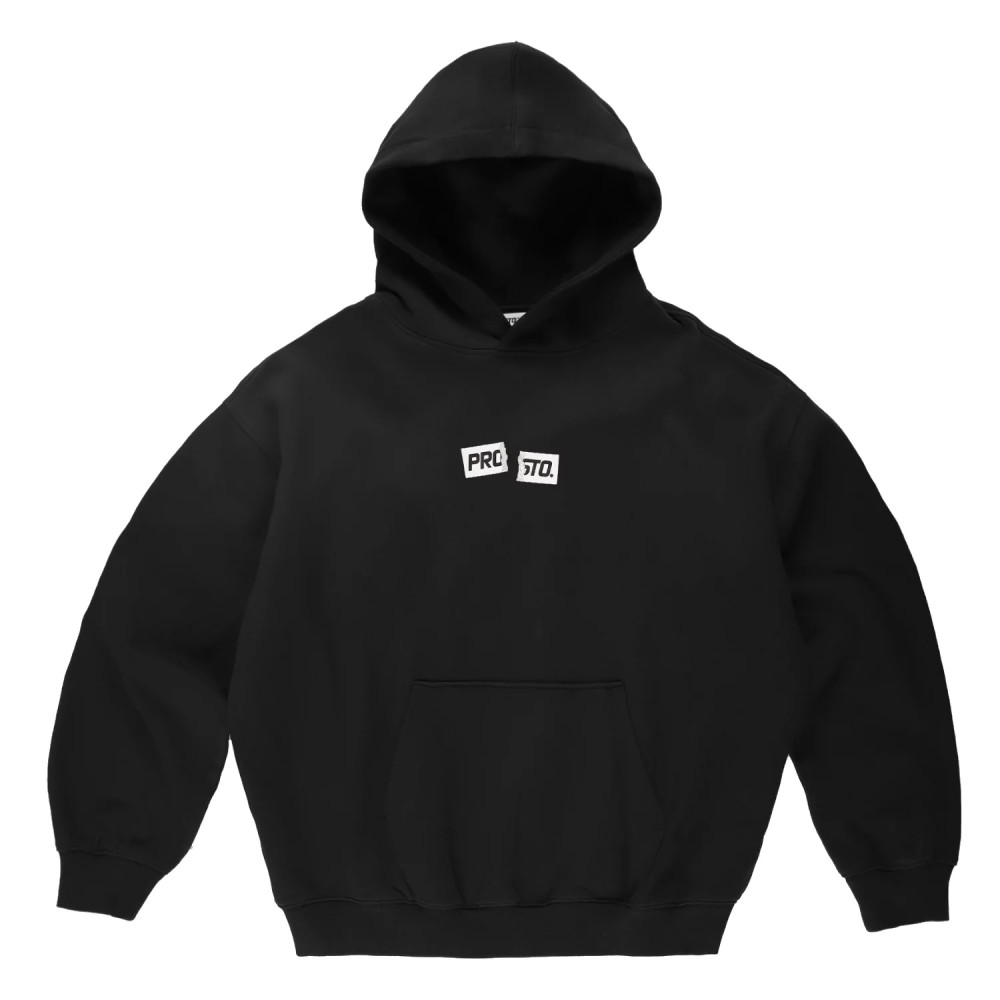 Prosto Crack Box Logo Hoodie KL261MSWE2041, PROSTO