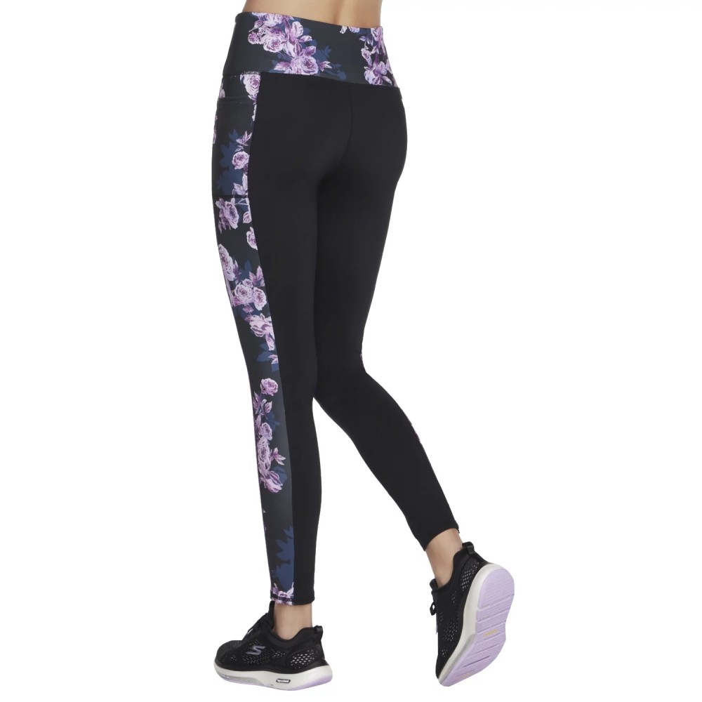 Skechers GO Stretch Winter Bloom Legging LG5-BLVP, Skechers Skechers GO Stretch Winter Bloom Legging LG5-BLVP, Skechers