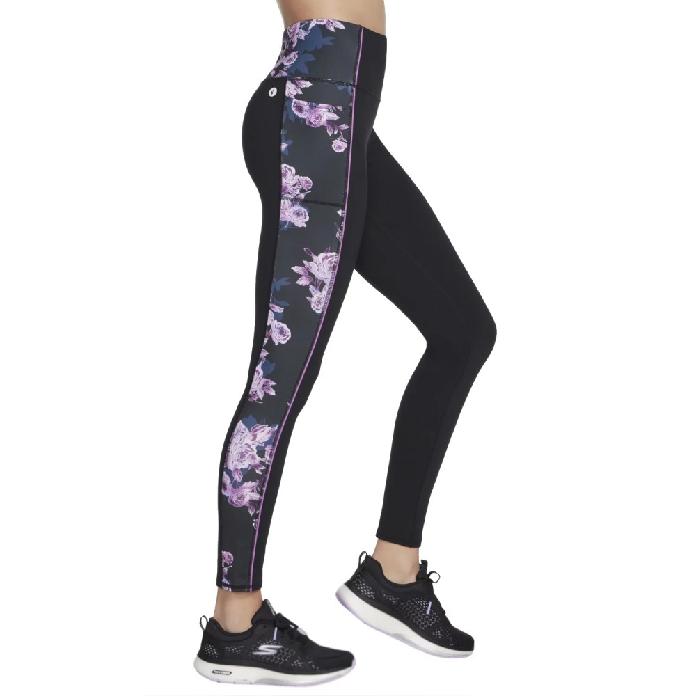 Skechers GO Stretch Winter Bloom Legging LG5-BLVP, Skechers Skechers GO Stretch Winter Bloom Legging LG5-BLVP, Skechers
