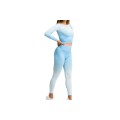GymHero Ombre Rushguard Longsleeve LONG-BABYBLUE, GymHero