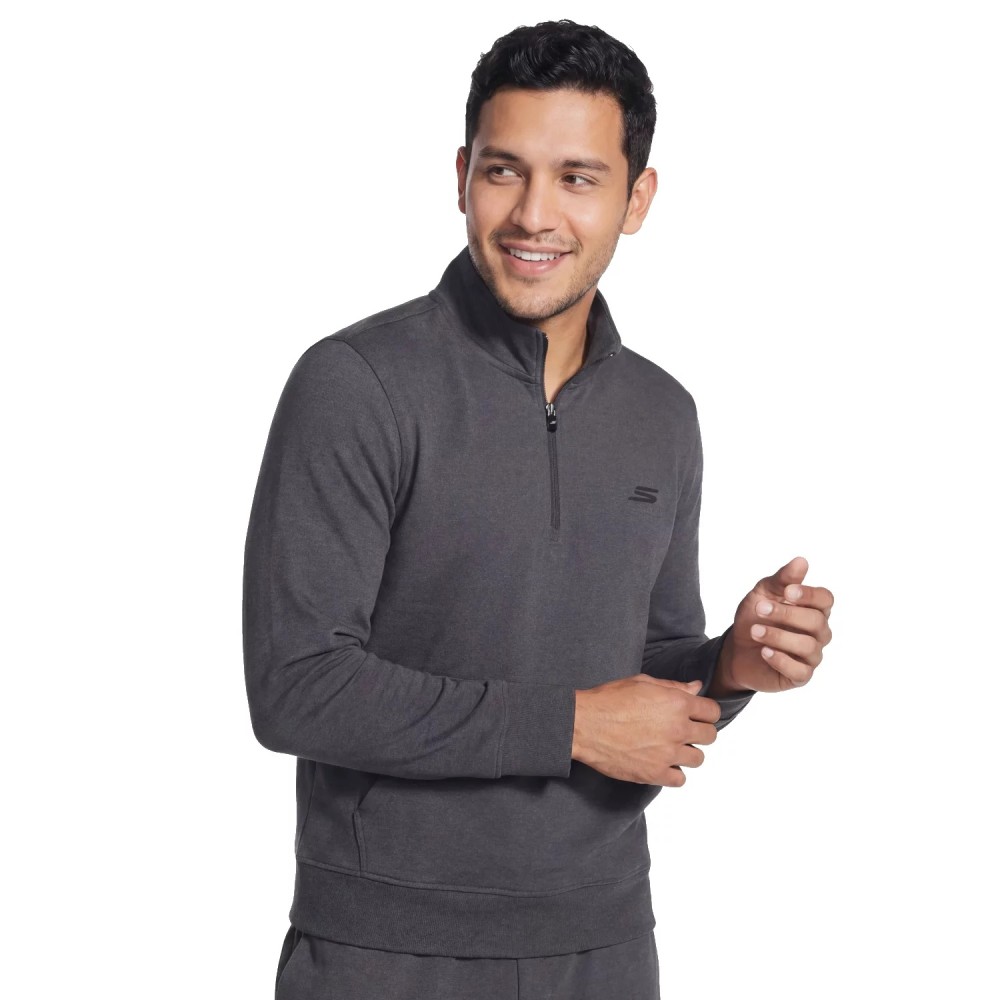 Skechers Weekend Easy 1/4 Zip LT269-BKCC, Skechers Skechers Weekend Easy 1/4 Zip LT269-BKCC, Skechers