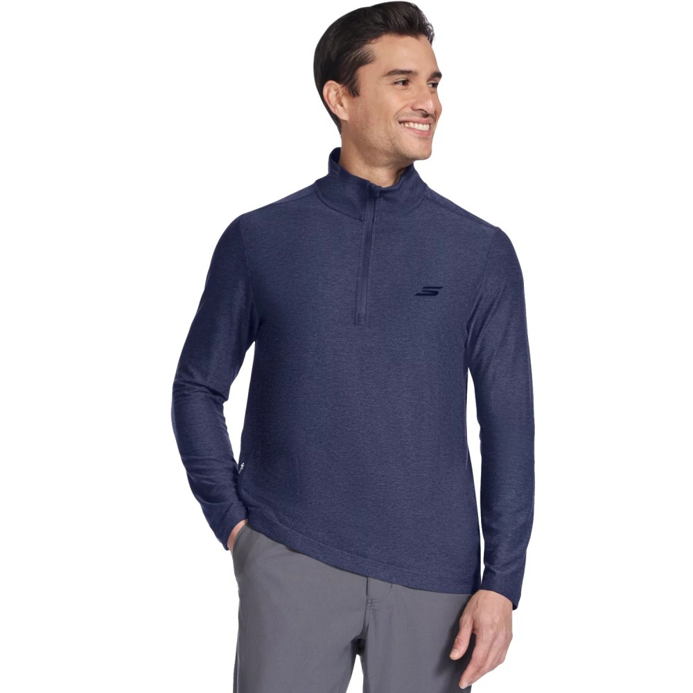 Skechers GoDri All Day 1/4 Zip LT71-NVY, Skechers