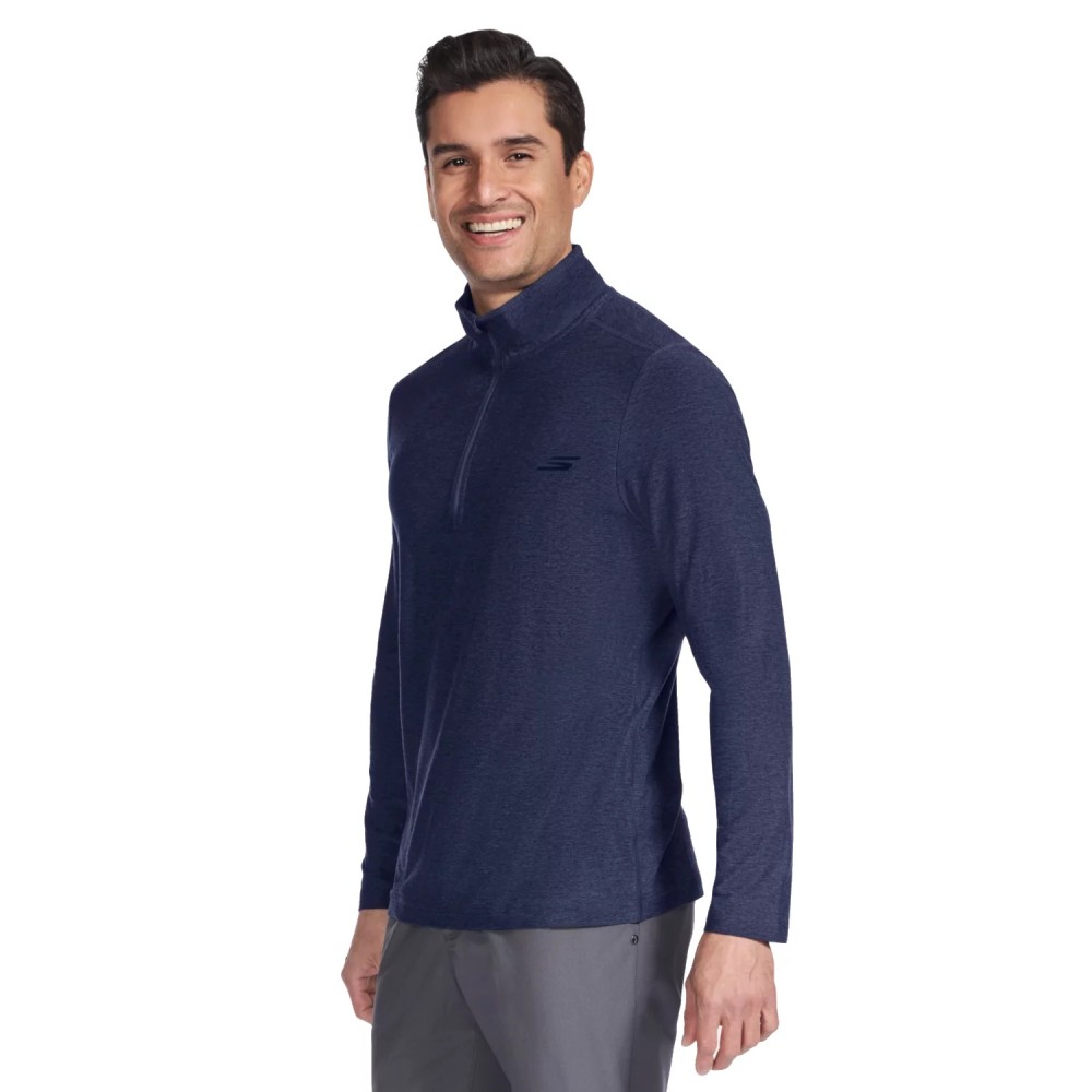 Skechers GoDri All Day 1/4 Zip LT71-NVY, Skechers