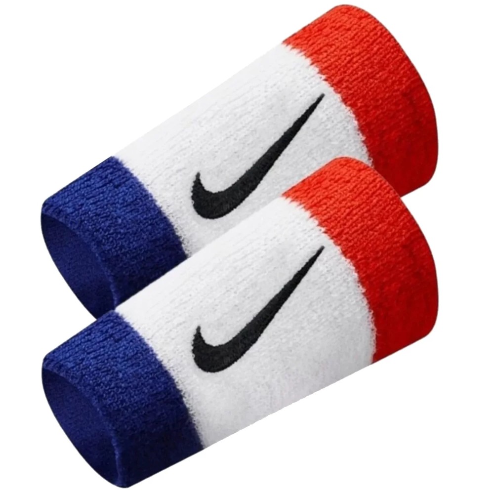 Nike Swoosh Double Wide Wristbands N0001586-620, Nike Nike Swoosh Double Wide Wristbands N0001586-620, Nike