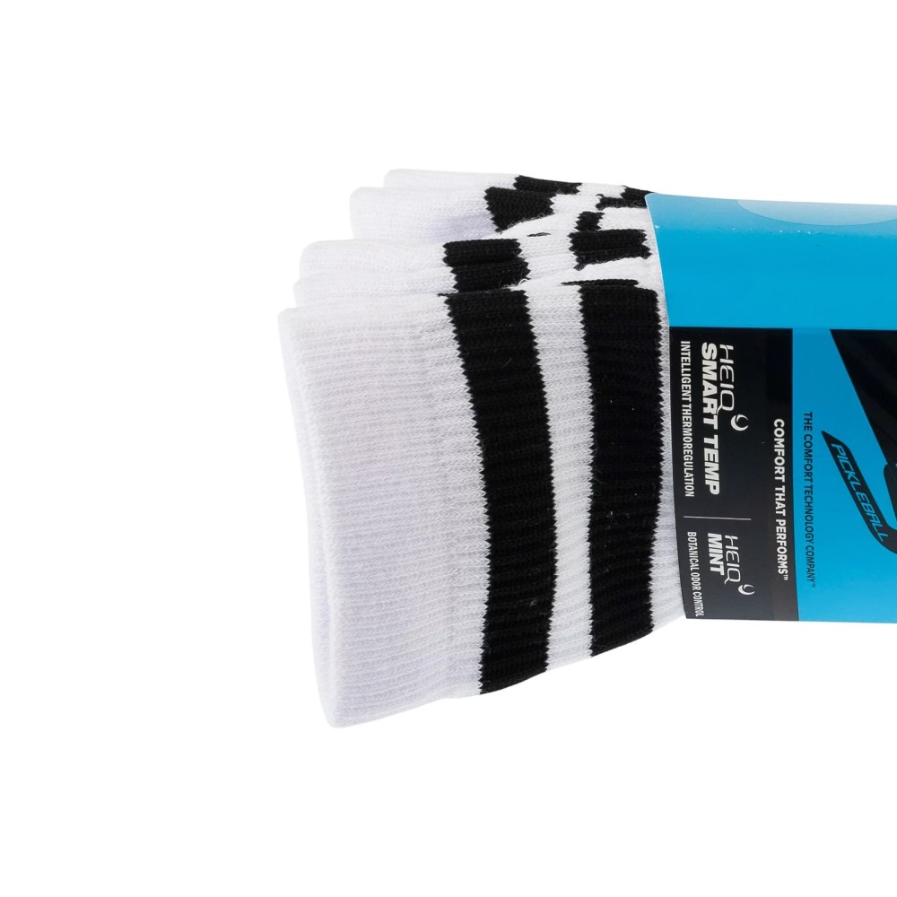 Skechers 3pk Mens PF PBall Crew Socks S01373HP-WBK, Skechers Skechers 3pk Mens PF PBall Crew Socks S01373HP-WBK, Skechers