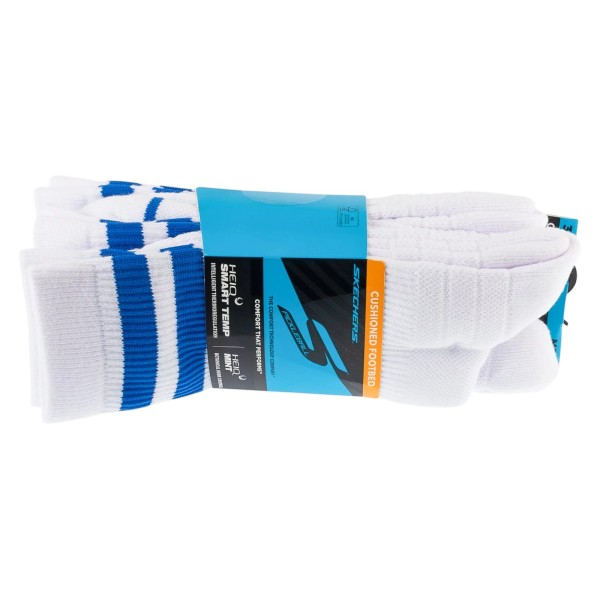 Skechers 3pk Mens PF PBall Crew Socks S01373HP-WBL